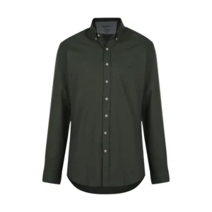 پیراهن زیتونی اسپرت