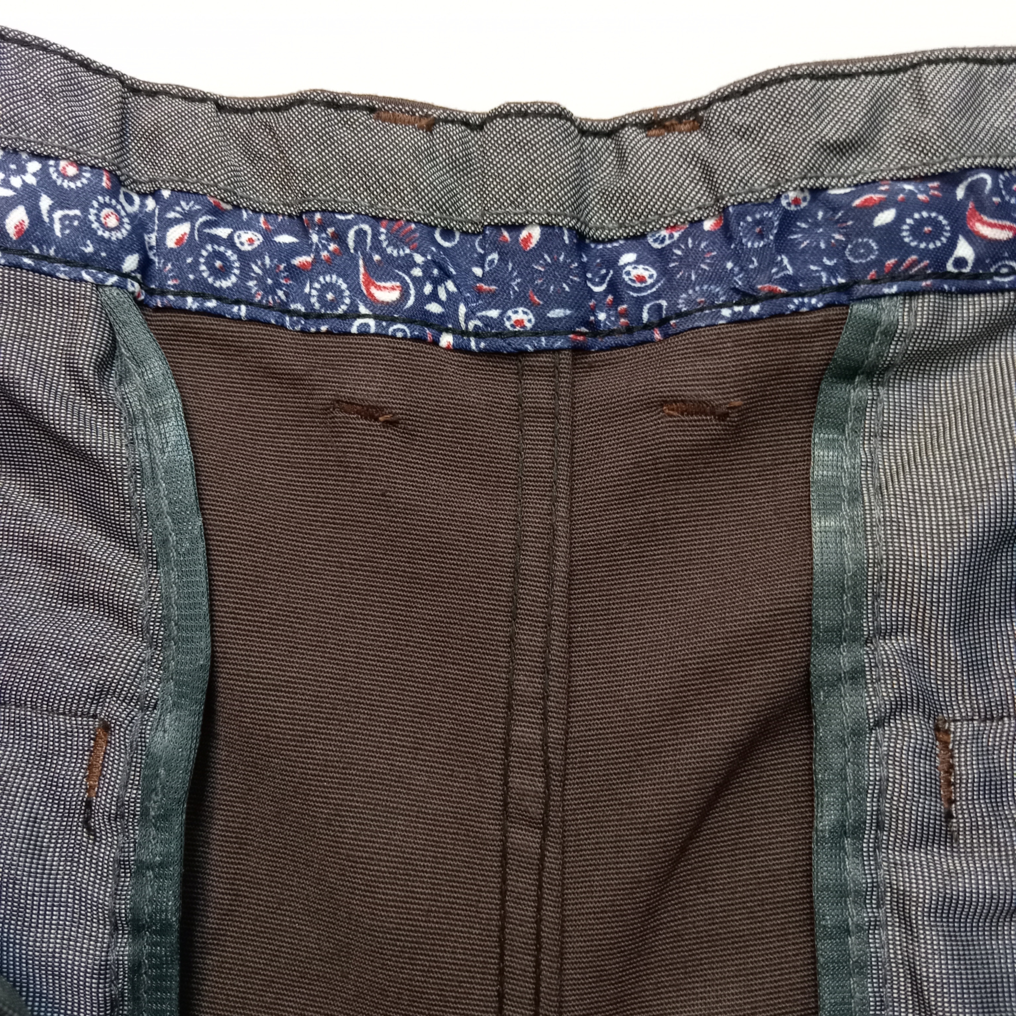 شلوار فیت معمولی راسته (regular fit) مردانه کتان کلاسیک - تصویر 7