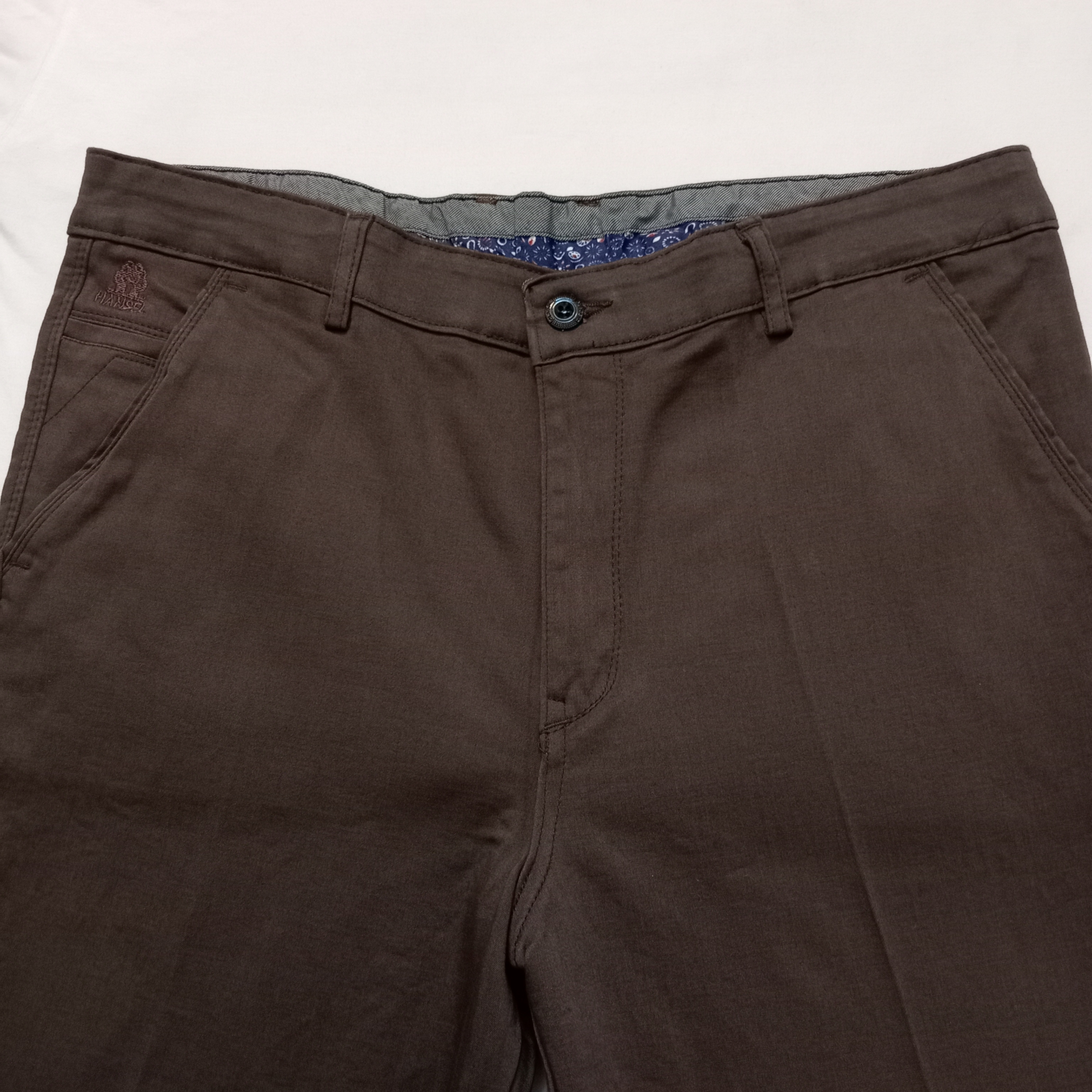 شلوار فیت معمولی راسته (regular fit) مردانه کتان کلاسیک - تصویر 3