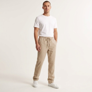 شلوار لینن Tommy Hilfiger راسته Straight |