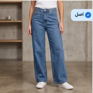 شلوار جین بگ وارداتی برند Glassons- آبی