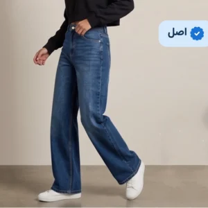 شلوار جین بگ وارداتی برند Glassons- آبی تیره
