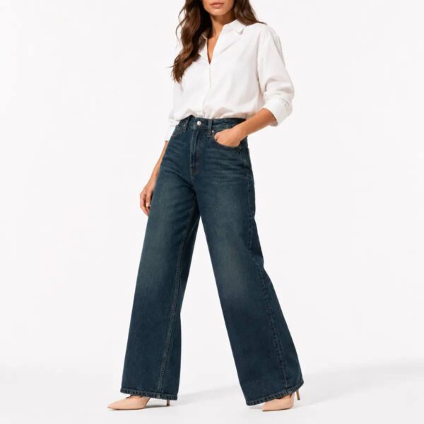 شلوار جین بگ اورجینال برند برشکا BERSHKA baggy