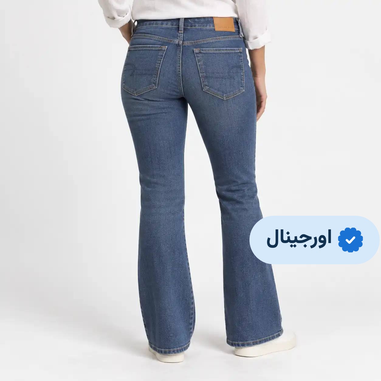 شلوار جین زنانه بوت کات اسپانیایی اورجینال American egel boot cut