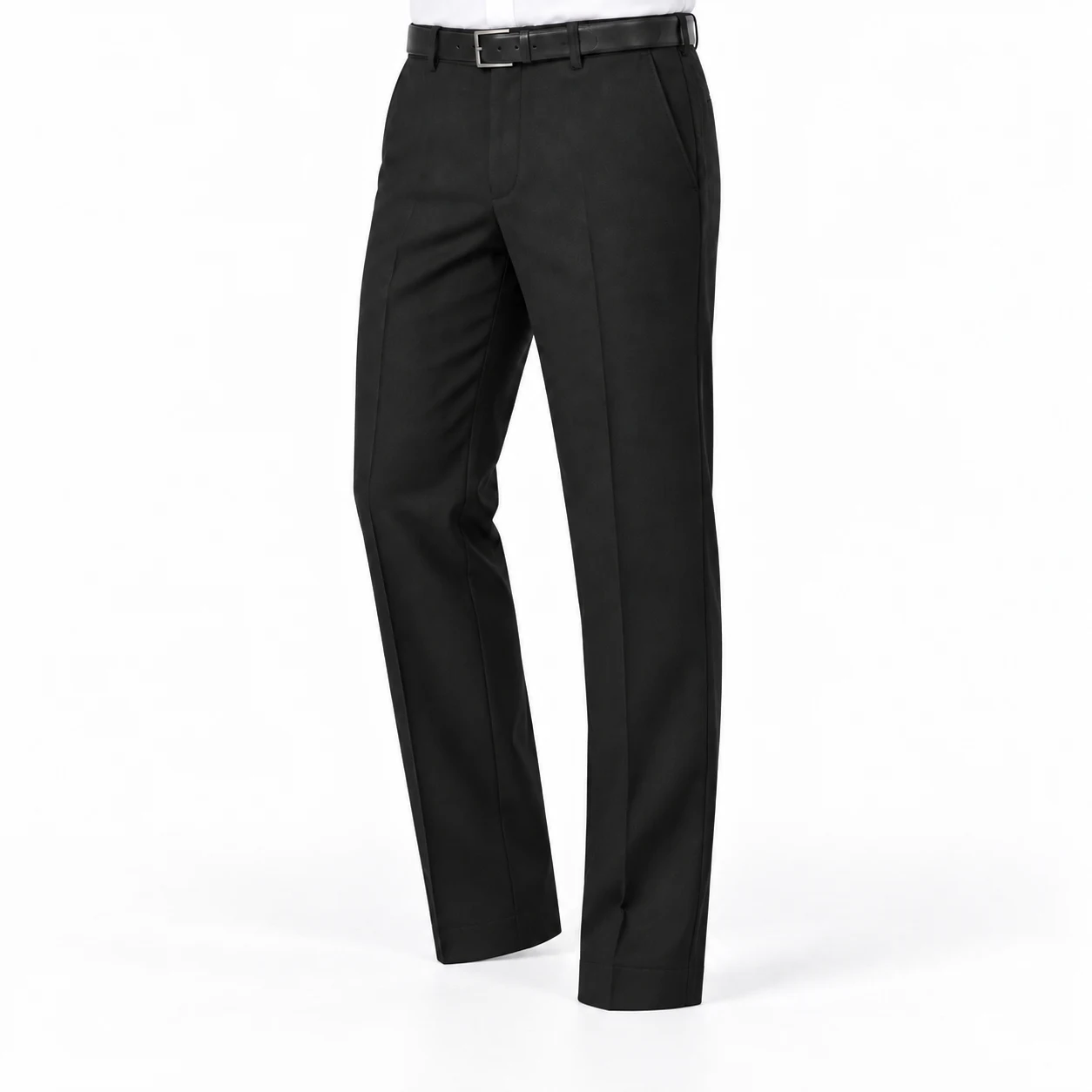 شلوار پارچه‌ای مردانه مشکی Bossini راسته کد ۰۵