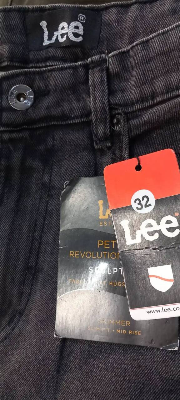 شلوار جین اسلیم فیت مردانه دودی لی Lee