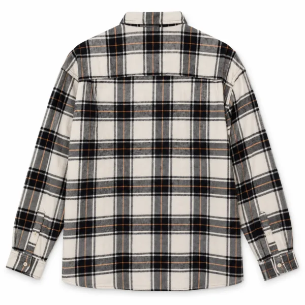 پیراهن پشمی مردانه چهارخانه وارداتی برند اچ اند ام H&M – کد۰۵