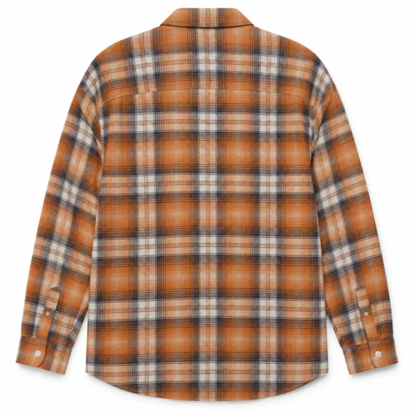 پیراهن پشمی مردانه چهارخانه وارداتی برند اچ اند ام H&M – کد۱۲