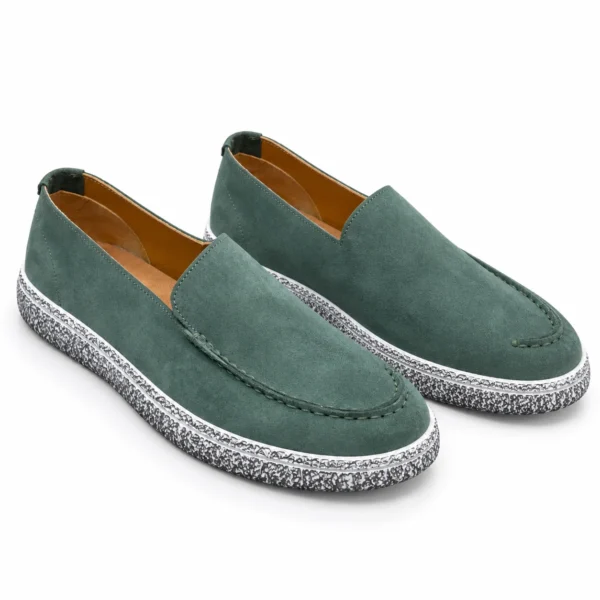 کفش کالج لوفر مردانه تمام چرم رنگ سبز تیمبرلند Timberland – کد۰۳
