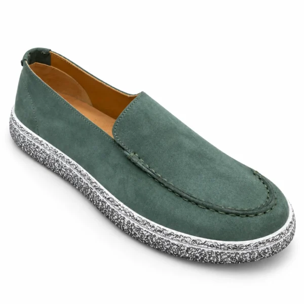کفش کالج لوفر مردانه تمام چرم رنگ سبز تیمبرلند Timberland – کد۰۳