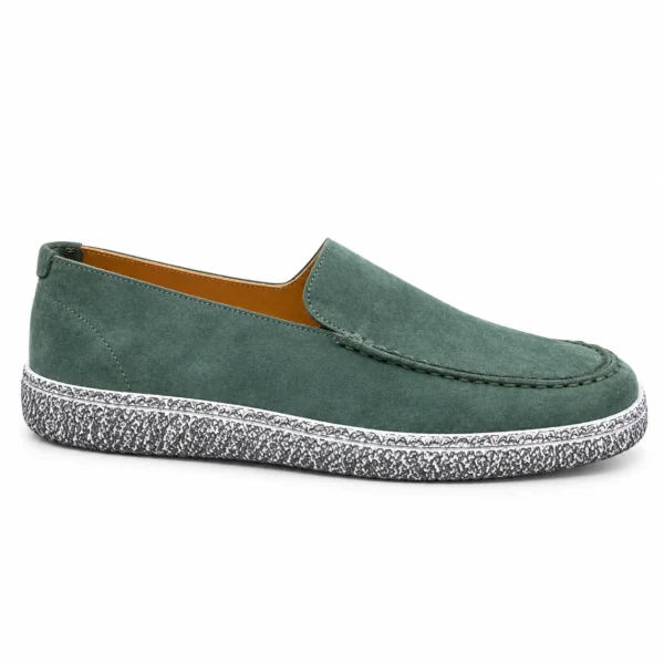 کفش کالج لوفر مردانه تمام چرم رنگ سبز تیمبرلند Timberland – کد۰۳