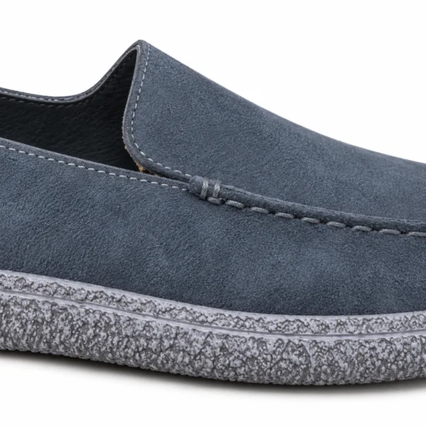 کفش کالج لوفر مردانه تمام چرم رنگ طوسی تیمبرلند Timberland – کد۰۱