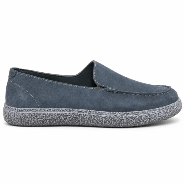 کفش کالج لوفر مردانه تمام چرم رنگ طوسی تیمبرلند Timberland – کد۰۱