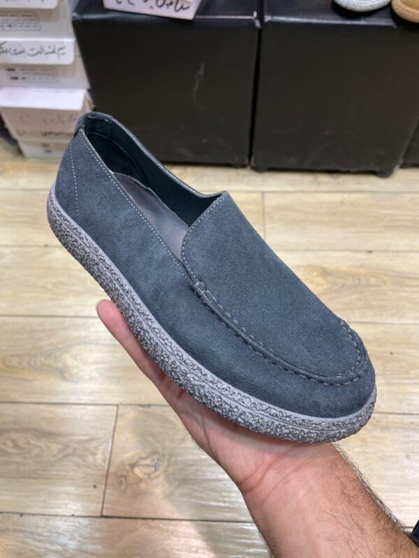 کفش کالج لوفر مردانه تمام چرم رنگ طوسی تیمبرلند Timberland – کد۰۱