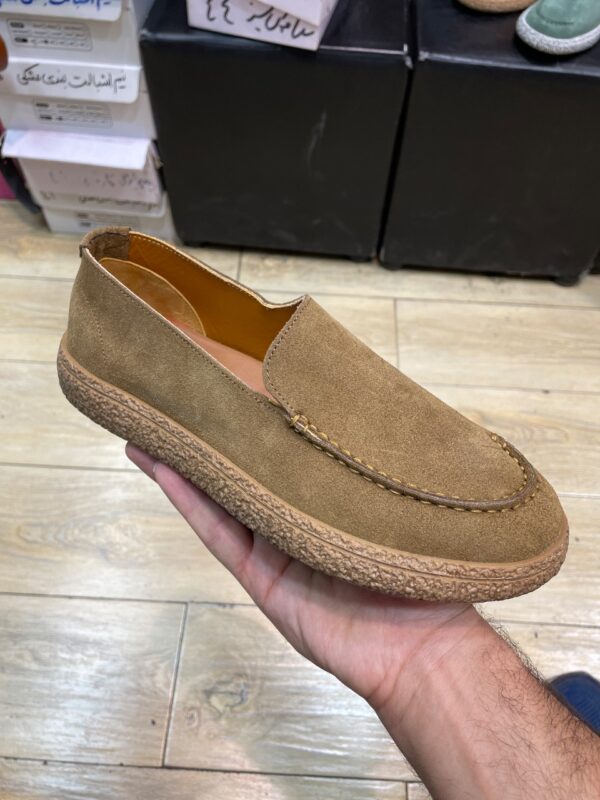 کفش کالج لوفر مردانه تمام چرم رنگ قهوه‌ای دارچینی تیمبرلند Timberland کد۰۲