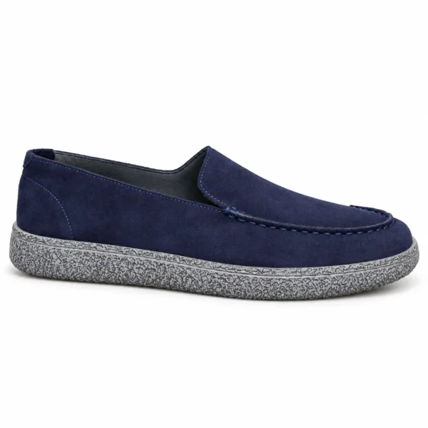 کفش کالج لوفر مردانه تمام چرم سرمه‌ای تیمبرلند Timberland