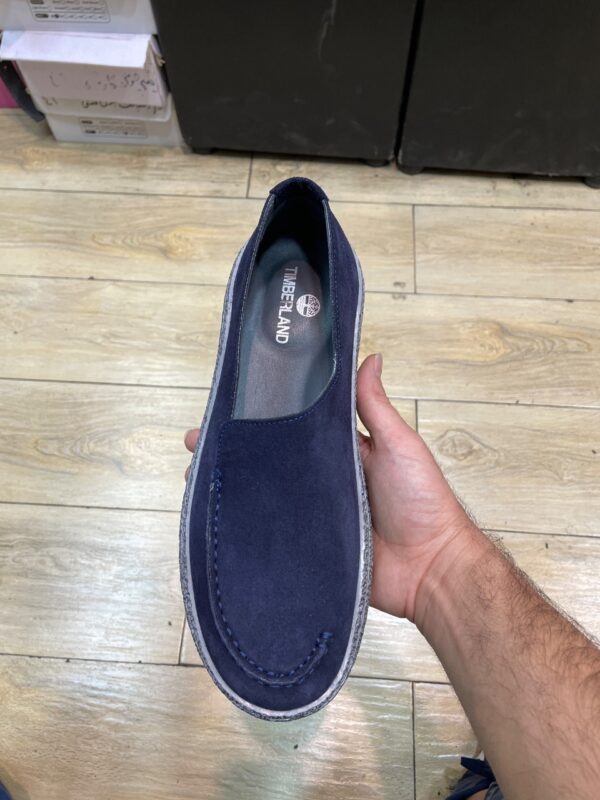 کفش کالج لوفر مردانه تمام چرم سرمه‌ای تیمبرلند Timberland